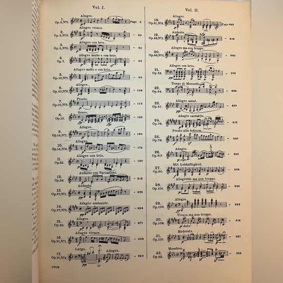Beethoven Sonatas for the Piano, Book 1" from Schirmer's Library of Music - Picture 15 of 16